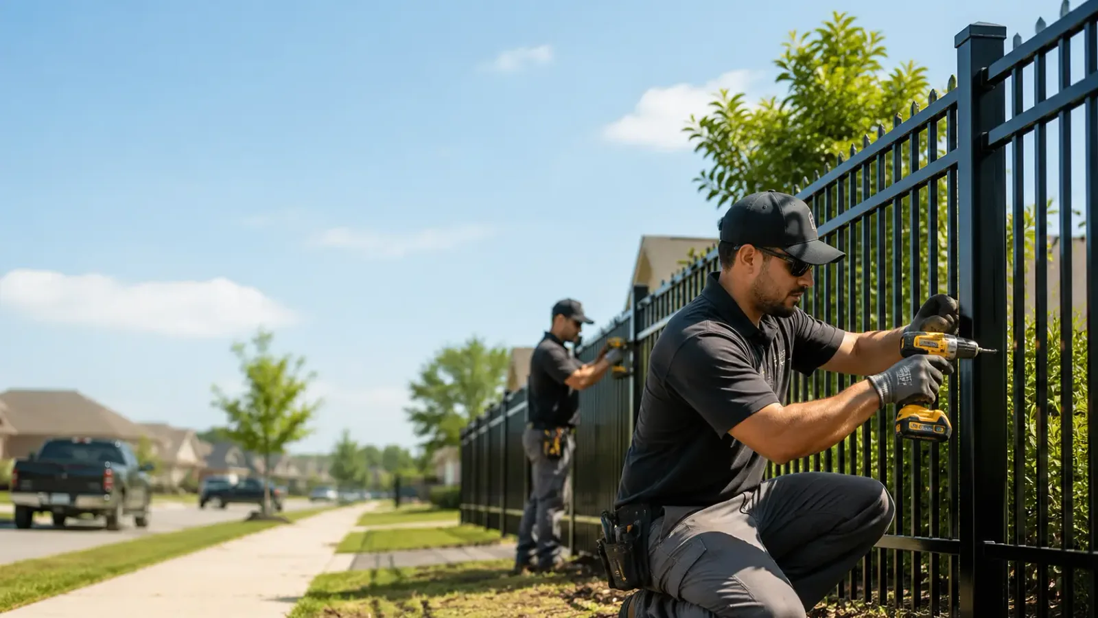 Metal Fence Installation in Coventry, RI